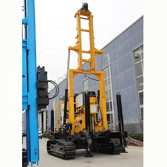 XY-3 Crawler drilling rig homemade water well drilling rig