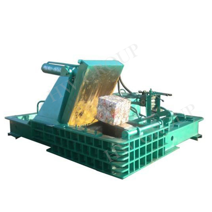 Waste iron compactor machine used scrap metal baling press machine