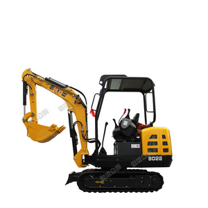 Mini hydraulic excavator crawler mounted soil digger excavator bucket