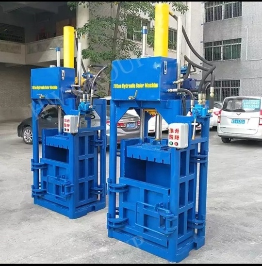 Hydraulic PET Bottle Baler Machine With Hydraulic Compactor ,Plastic Baler