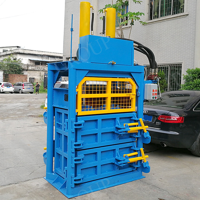 Plastic Metal Scrap garbage compressor compactor Hydraulic baler machine