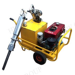 Electric Rock Splitting Wedges Powerful diesel engine stone splitting rock break machine