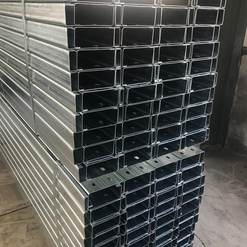 Factory direct sales c purlins galvanized top roof hat purlin