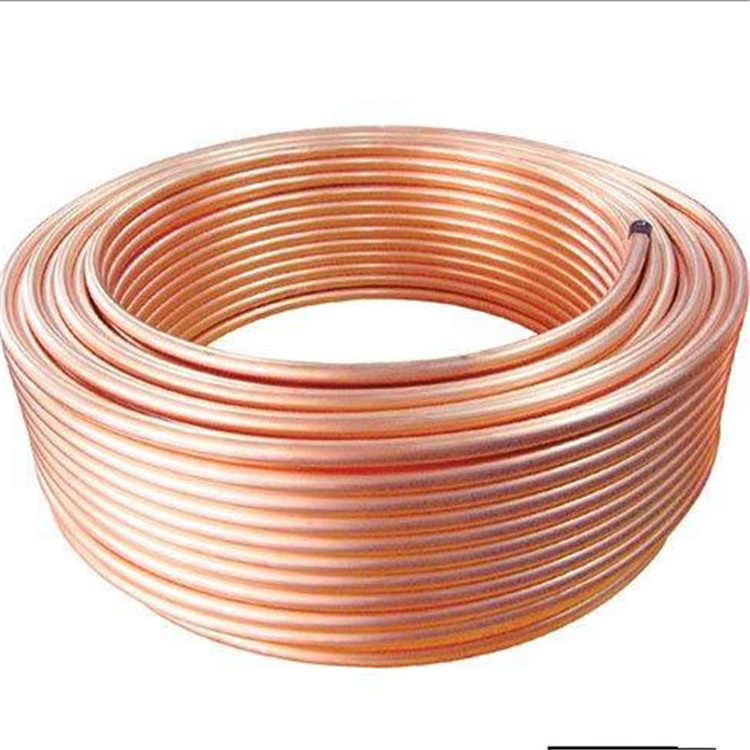 Air Conditioners 1/4 3/8 15m 10m 20m Pancake Coil copper tube  Red Copper Pipe Soft Copper Tube price