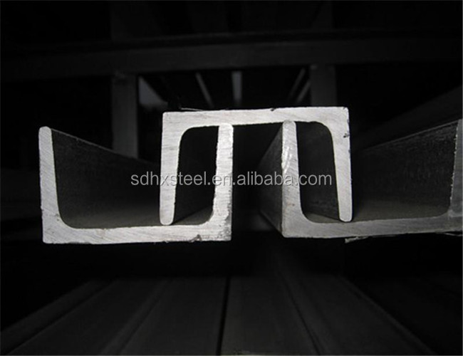 en1.4301 stainless steel u channel/ u shaped steel bar/ u channel steel