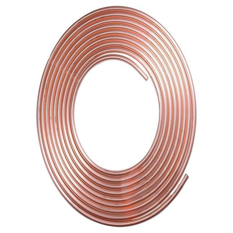 Air Conditioners 1/4 3/8 15m 10m 20m Pancake Coil copper tube  Red Copper Pipe Soft Copper Tube price