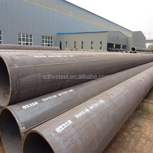 cheap price ERW black round steel pipe dn200 welded steel pipe