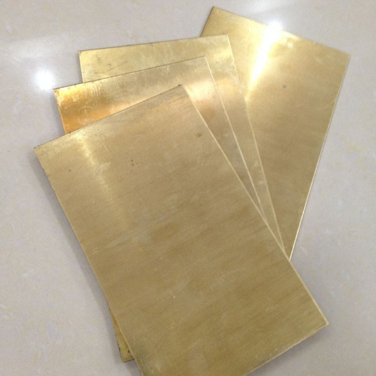 C2600/C2800/C65500 Alloy Brass Plate 4X8  Brass Sheet 6mm Thickness Bronze Plate