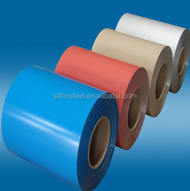 Prepainted GL steel coil / PPGI /Low price Cold Rolled PPGL color coated galvanized steel coil price