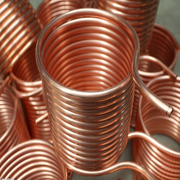 Air conditioner copper pipe Pancake Coil Seamless Copper Pipe / Copper tube Price Per Kg China Manufacturer