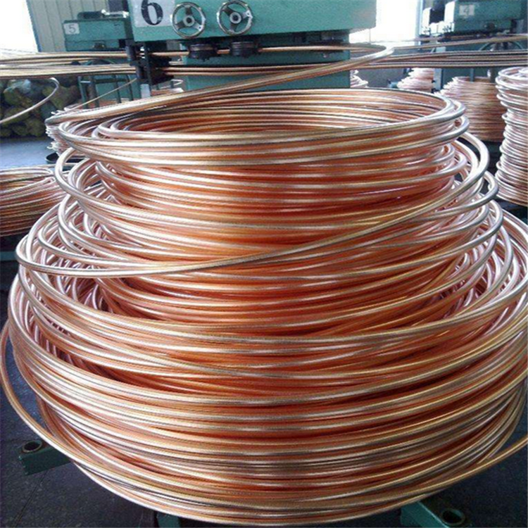 Air conditioner copper pipe Pancake Coil Seamless Copper Pipe / Copper tube Price Per Kg China Manufacturer