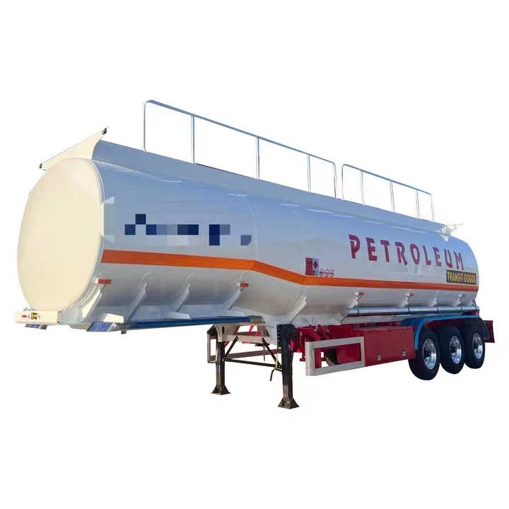 China factory water trailer oil tanker semi-trailer liquid fuel tank diesel fuel tank semi-trailer