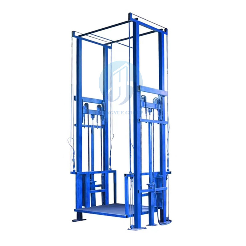 600kg to 3000kg Portable Cage Freight Industrial Cargo Truck Small Goods Hydraulic Elevator Lift Platform For Warehouse