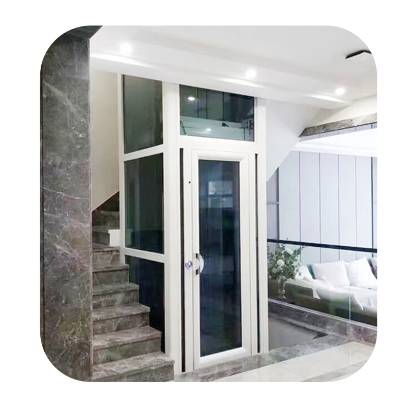 Residential Home Elevator Panoramic Glass Large Capacity  Passenger Elevator home villa elevator