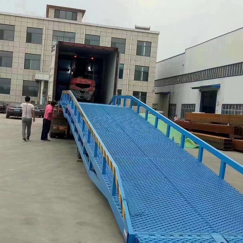 ZTCL Unloading Lifting Ramps yard ramp forklift container dock leveler