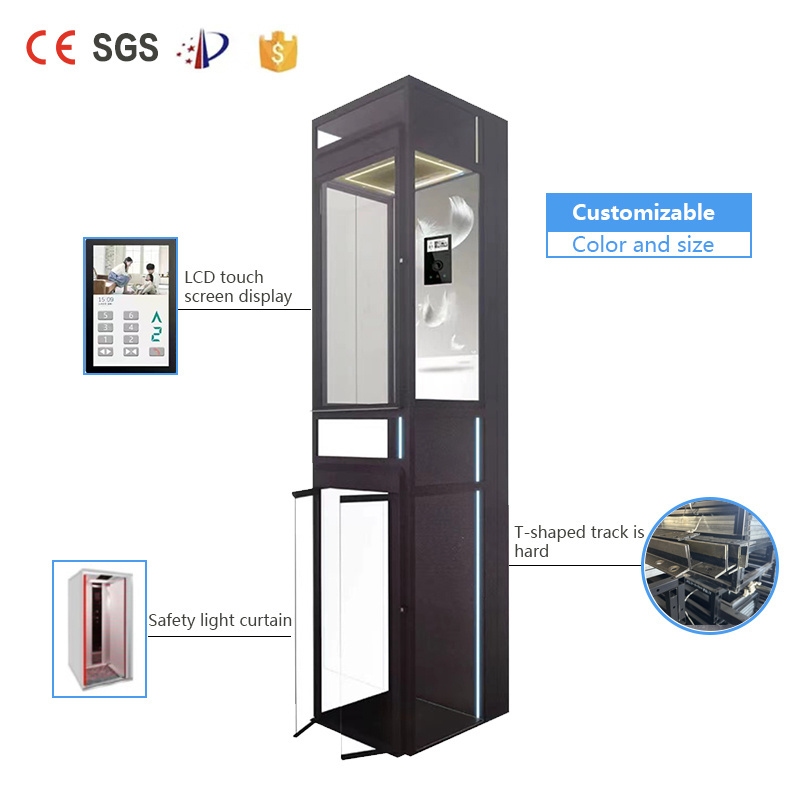 Used Home Villa Elevators  Lift Small Dumbwaiter Home Lift For Sale House Hold Lifts