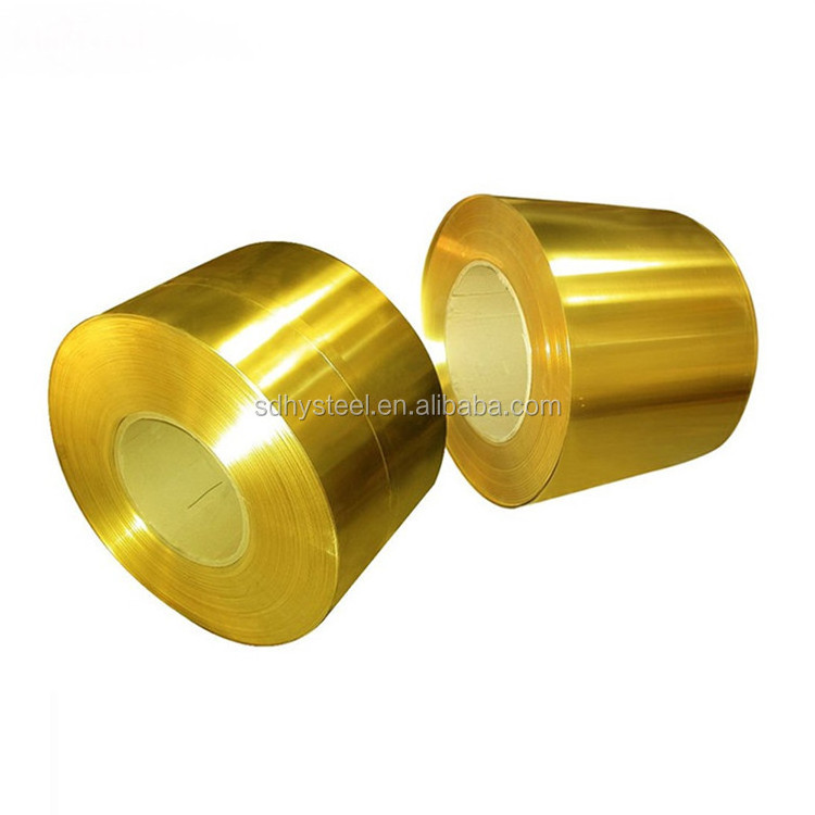 customize width brass strips for sale thickness 0.1mm copper foil