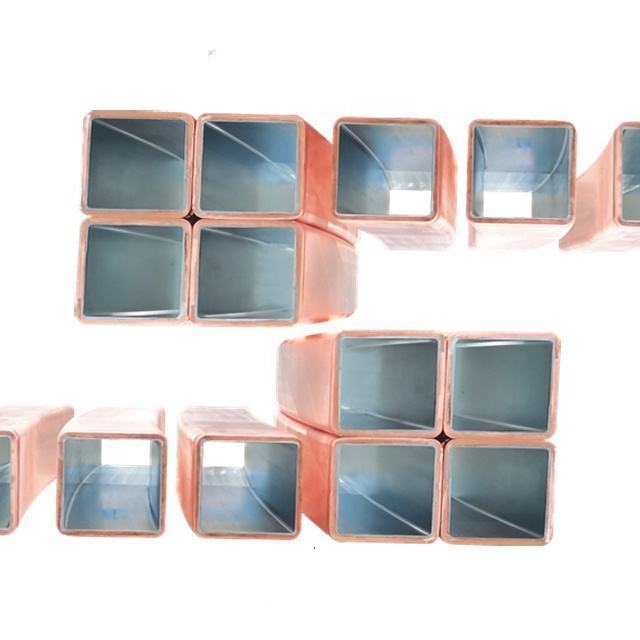 Foundry Equipment Copper Mould Tubes  Custom High Quality Round Rectangular Copper Mould Tube