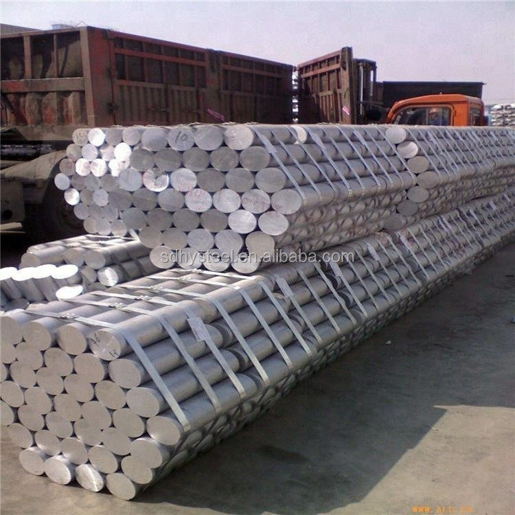 6061 1100 2024 5052 5751 T5 T6 Aluminum Round Shape Bar In Stock