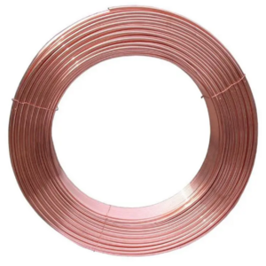 Pancake Copper Tube 1/4'' 3/8'' 1/2'' 5/8'' Refrigeration Copper Pipe Flexible For Air Conditioner