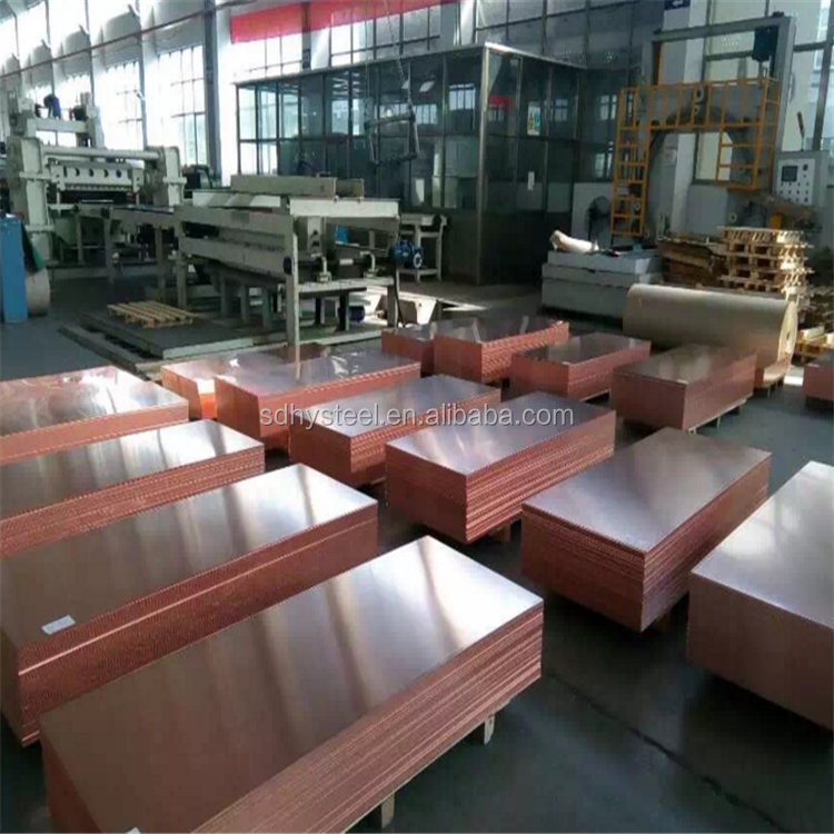 copper plate/sheet pure copper sheet wholesale price for red cooper sheet/plate