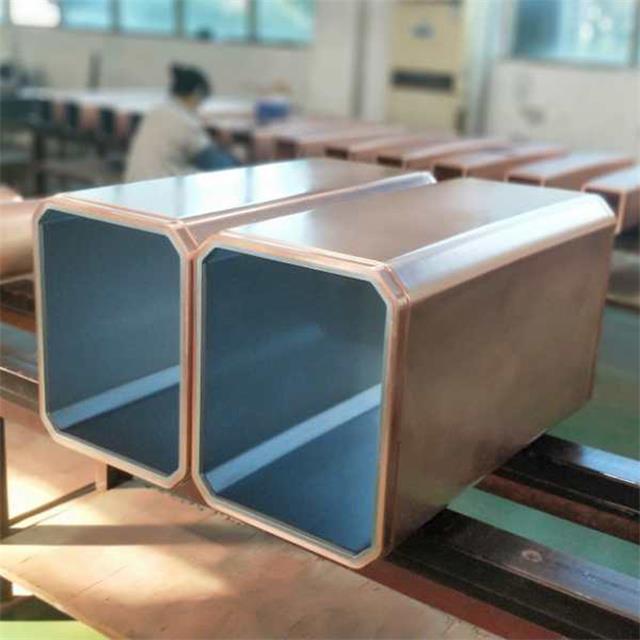 Foundry Equipment Copper Mould Tubes  Custom High Quality Round Rectangular Copper Mould Tube