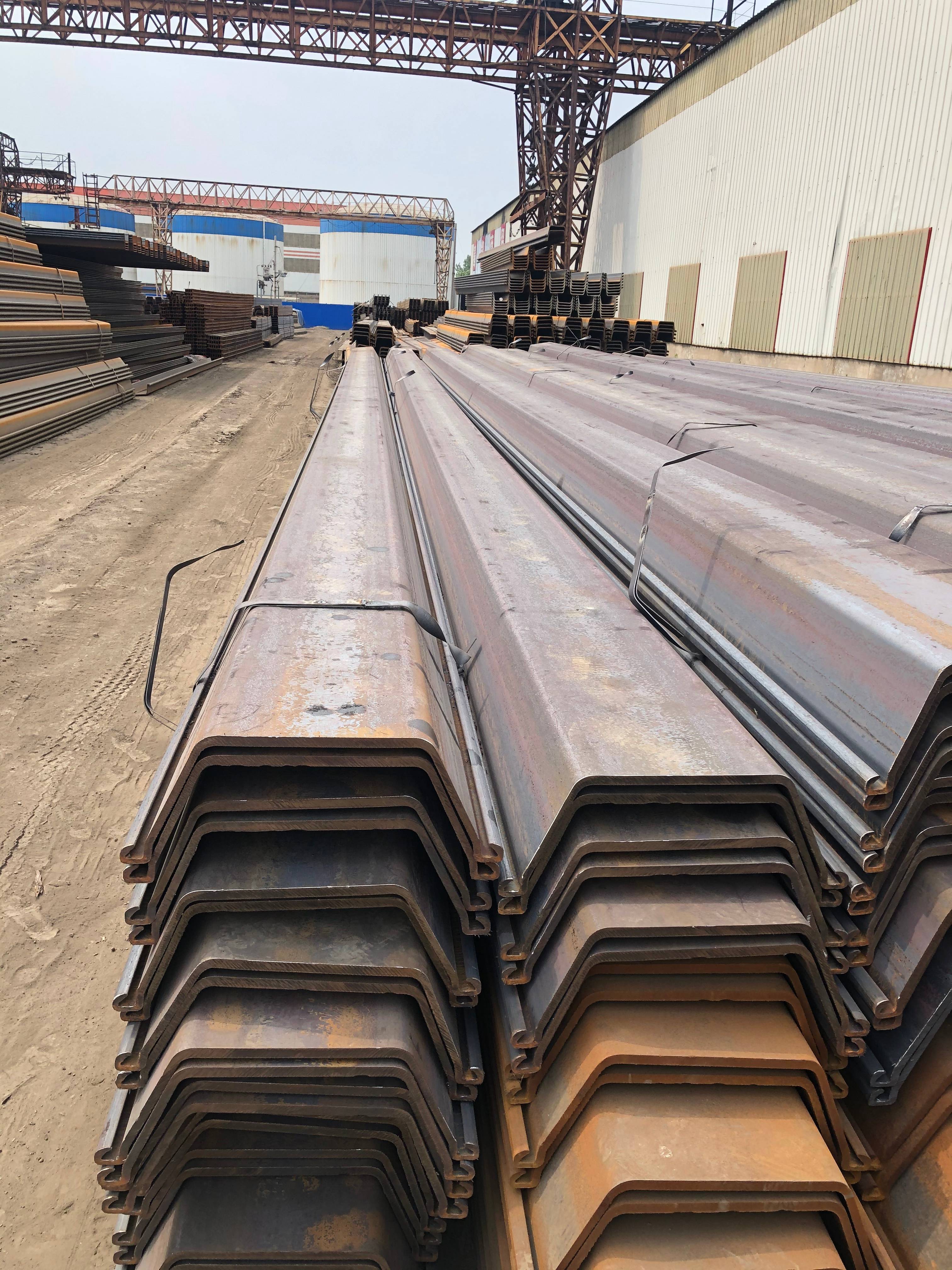 High-Strength U-Shape Steel Sheet Pile for Structural Roofing & Platform