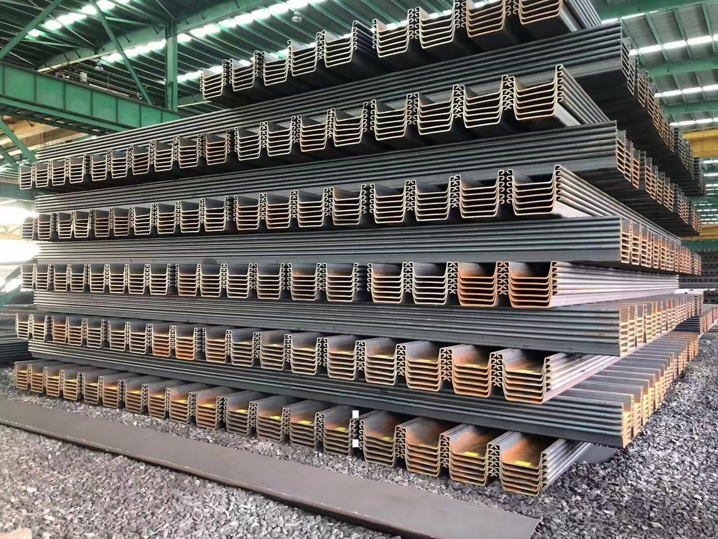 High-Strength U-Shape Steel Sheet Pile for Structural Roofing & Platform