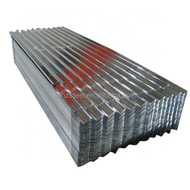 Aluzinc Corrugated Roof Tiles GL Steel Prepainted Galvalume Trapezoidal Roofing Sheet