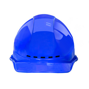 Delta Plus 102012 Safety Helmet Popular Style Yellow Mining Industrial Pp Air Vent Helmet Without Chin Strap Safety Hat