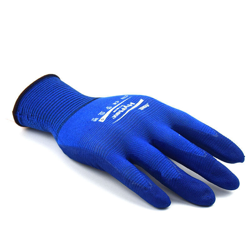 Top Quality Wear Resistant Durable Tear-resistant Oil Water Proof 15g Nylon Spandex Nitrile Foam Coating Gloves