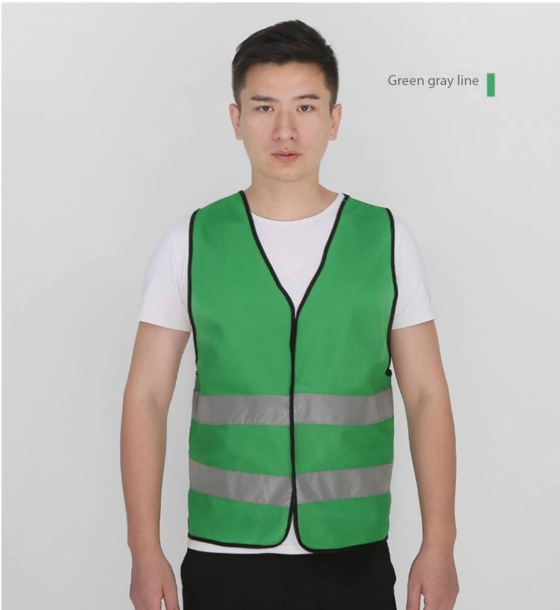 Safety reflective vest for running and cycling vest Hi Vis construction vest