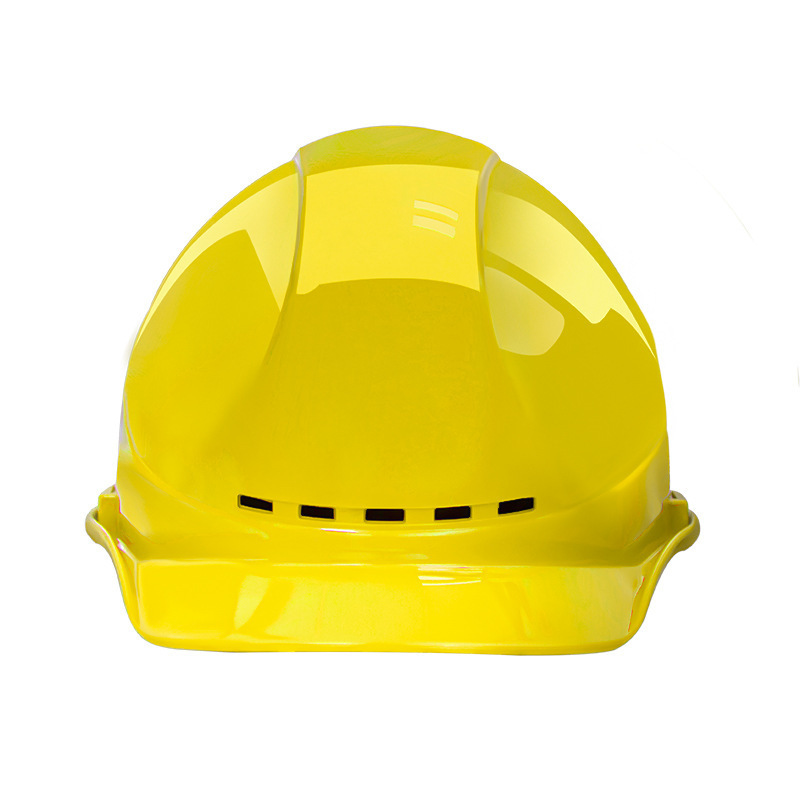 Delta Plus 102012 Safety Helmet Popular Style Yellow Mining Industrial Pp Air Vent Helmet Without Chin Strap Safety Hat