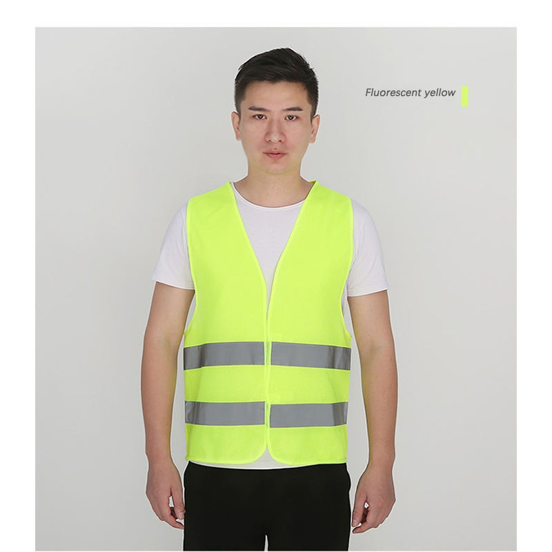 Safety reflective vest for running and cycling vest Hi Vis construction vest