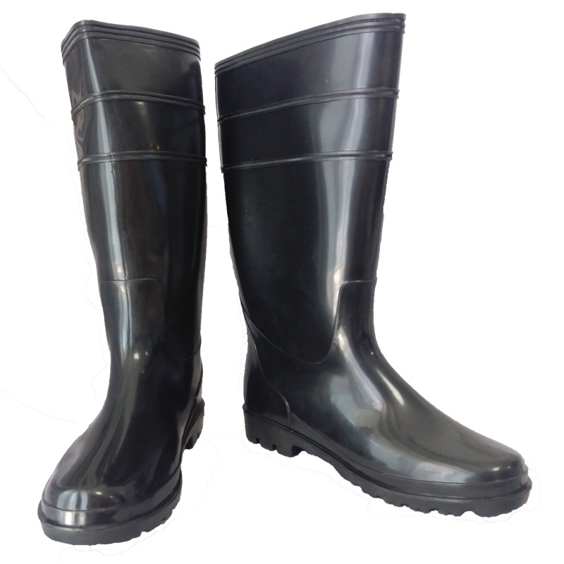 Oil Acid Alkali Resistant Waterproof Cheap Safety Light Weight Anti Slip Rubber Rain Boots For Work