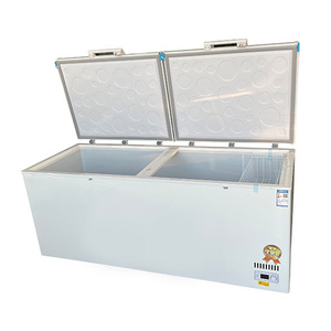 220V Stock Available  Chest Freezer White Door Chest Freezer With Lock Fridges And Deep Freezers