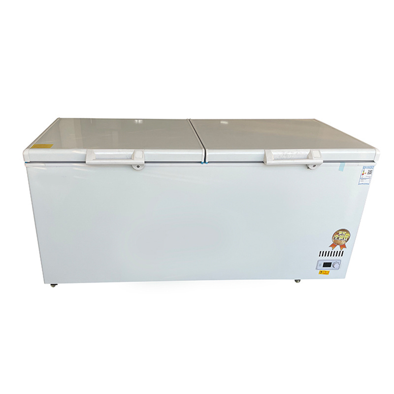 Cheap Wholesale Commercial Horizontal supermarket deep freezer 450l chest freezer