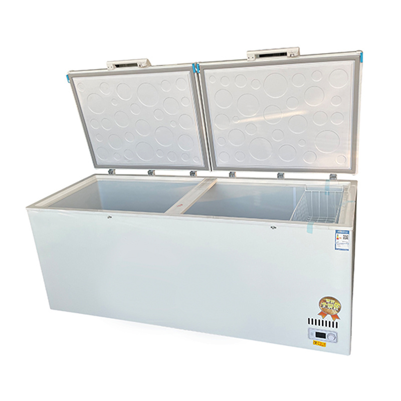 Cheap Wholesale Commercial Horizontal supermarket deep freezer 450l chest freezer