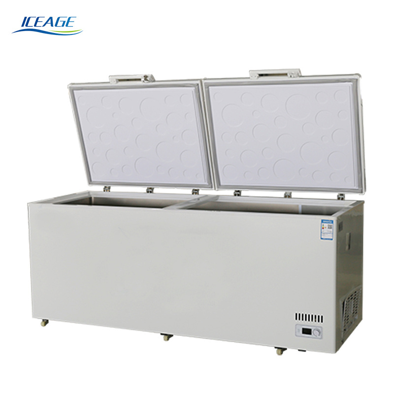 wholesale commercial cheap large double door ice cream garage ready tropical  frigidaire general deep display chest freezer