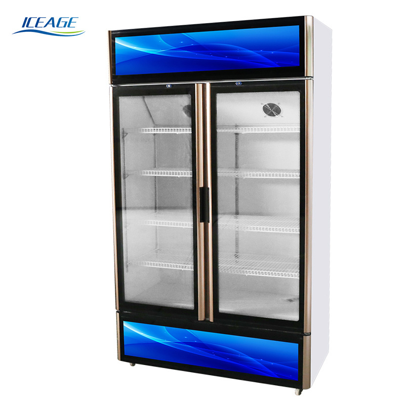 refrigeration equipment freezer supermarket red bull energy pepsi drink showcase chiller fridge produce bar display cooler