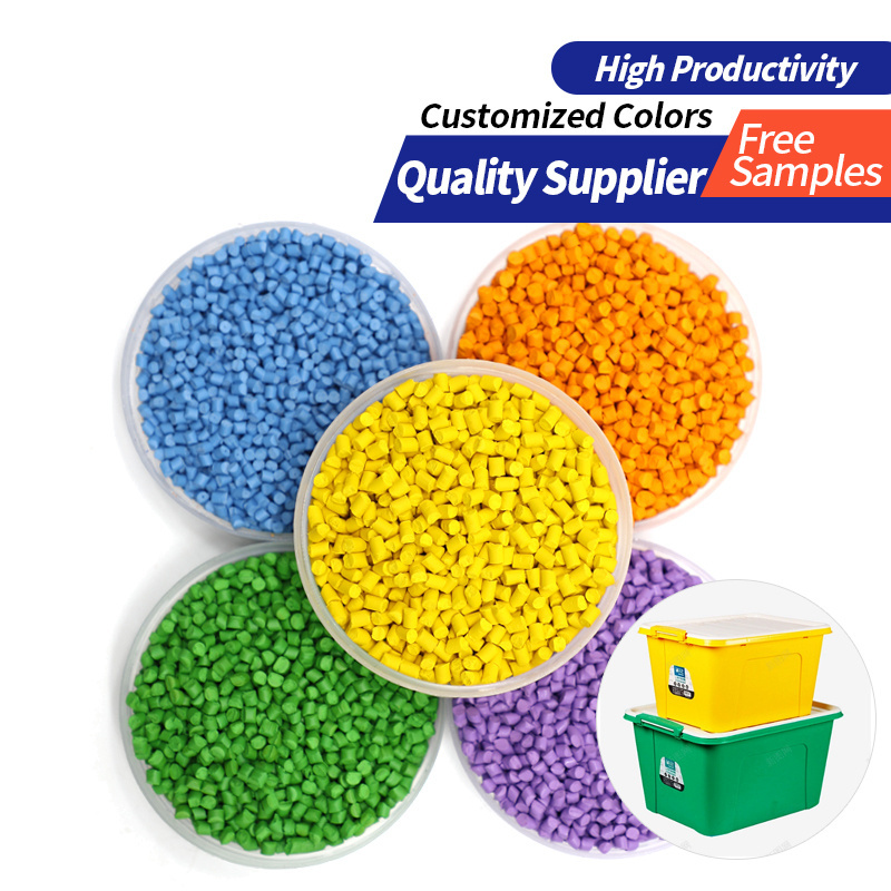 colorful TPR TPE pellets /TPU /TPV color pellets custom color