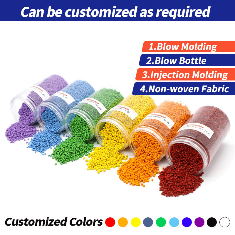 colorful TPR TPE pellets /TPU /TPV color pellets custom color