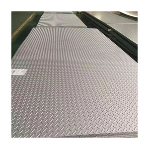 304 Embossed Stainless Steel/ Aluminium Checkered Plate Corrugate Metal Sheet