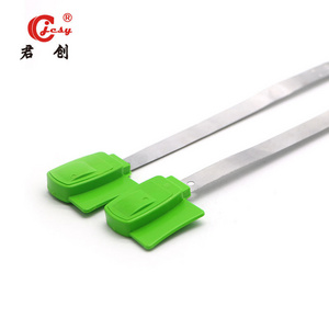 JCSS008 high quality wholesale disposable railway embossed truck lock metal strip seal