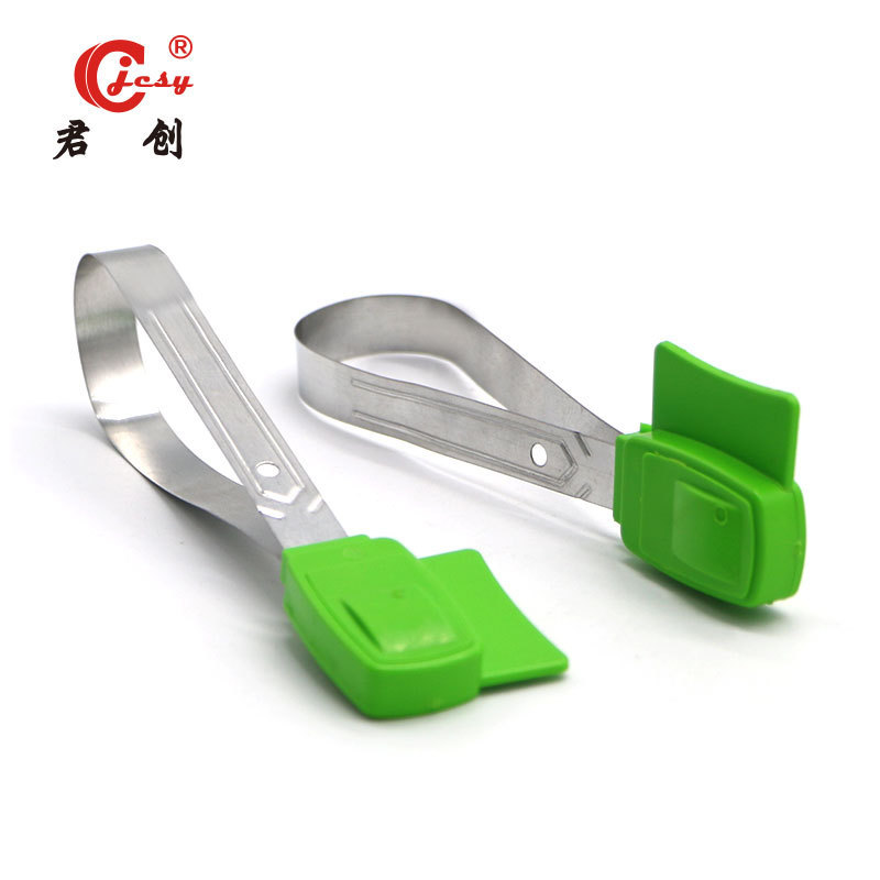 JCSS008 high quality wholesale disposable railway embossed truck lock metal strip seal