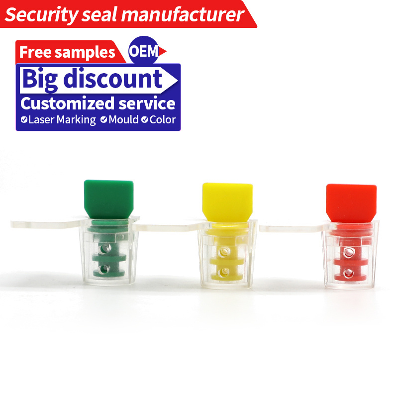 JCMS008 Plastic Lock Seals For Smart Prepaid Water Meter Parts