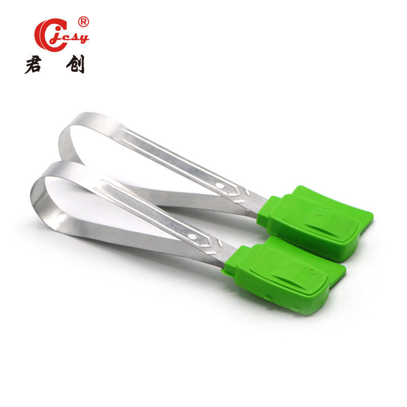 JCSS008 high quality wholesale disposable railway embossed truck lock metal strip seal