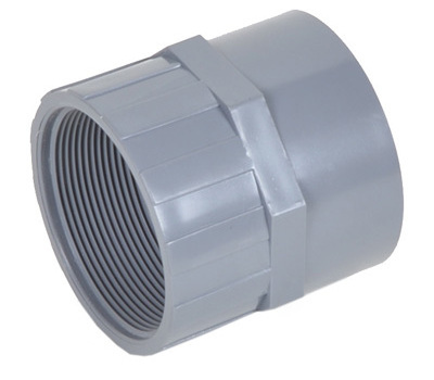 PVC pipe water fittings reducing tee socket connect sanitary white