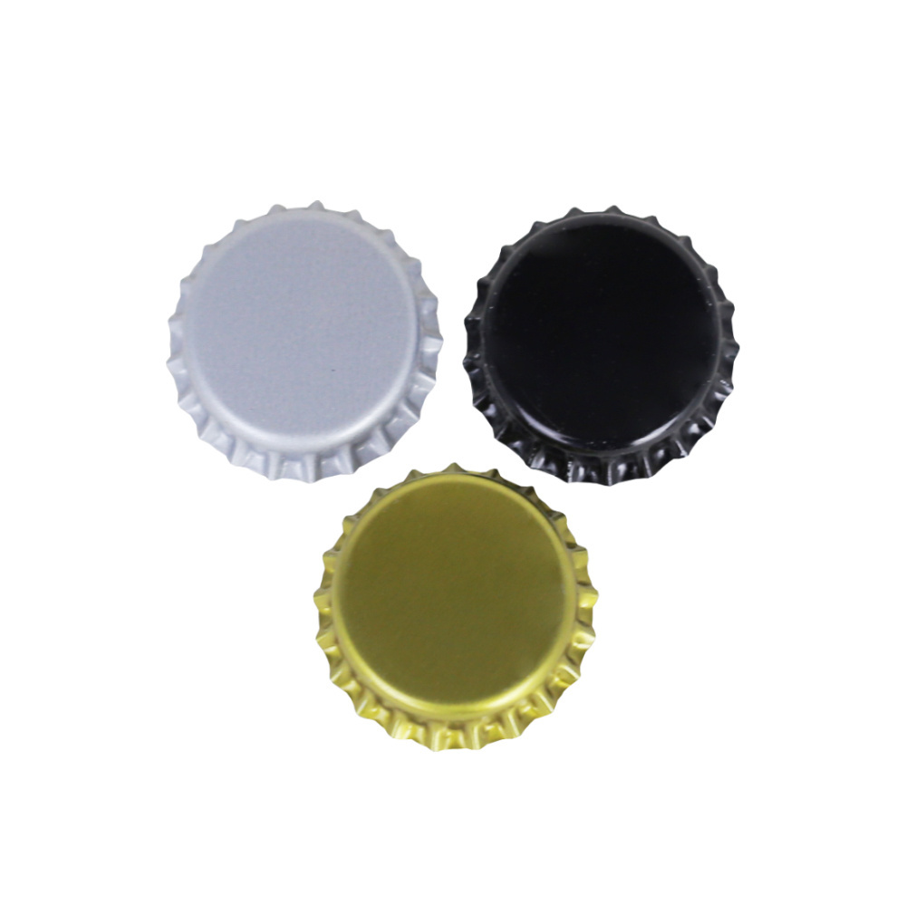 Italy Supplier 29mm Soda Soft Drink Custom Printing Pvc-free Blue Beer Beverages Wine Bottle Crown Cap