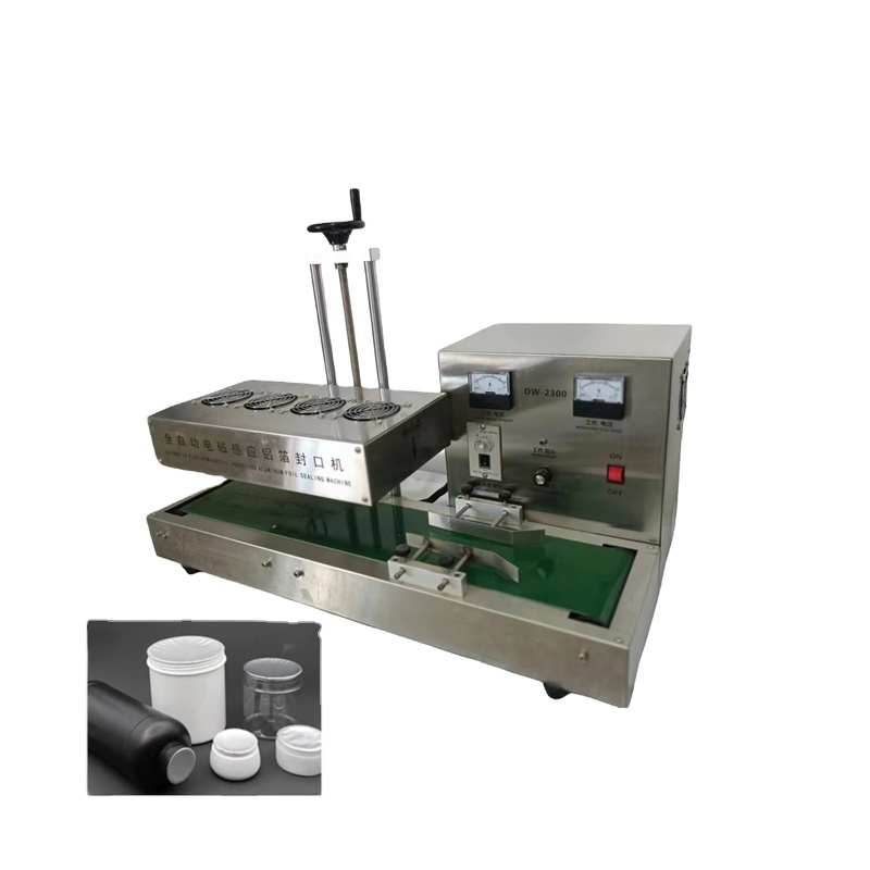 GLF-1800 automatic plastic bottle glass jar cap aluminum foil induction Bottle sealer sealing machines